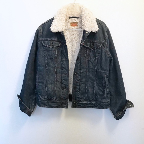 Levi's Jackets & Blazers - Levi’s Ex-Boyfriend Sherpa Lined Denim Jacket